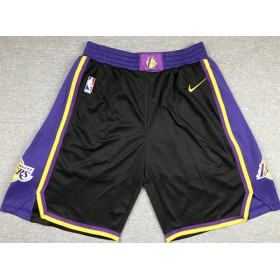 NBA Los Angeles Lakers Uomo Pantaloncini Tascabili Earn Edition M001 Swingman